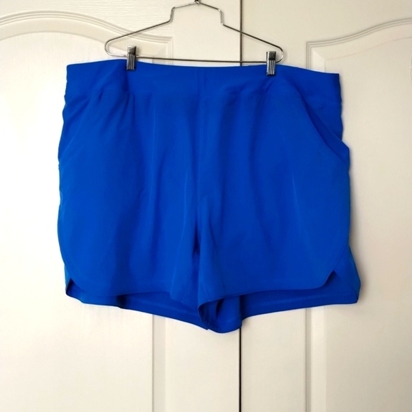 Lands' End Turquoise blue shorts size 26W - Picture 1 of 10